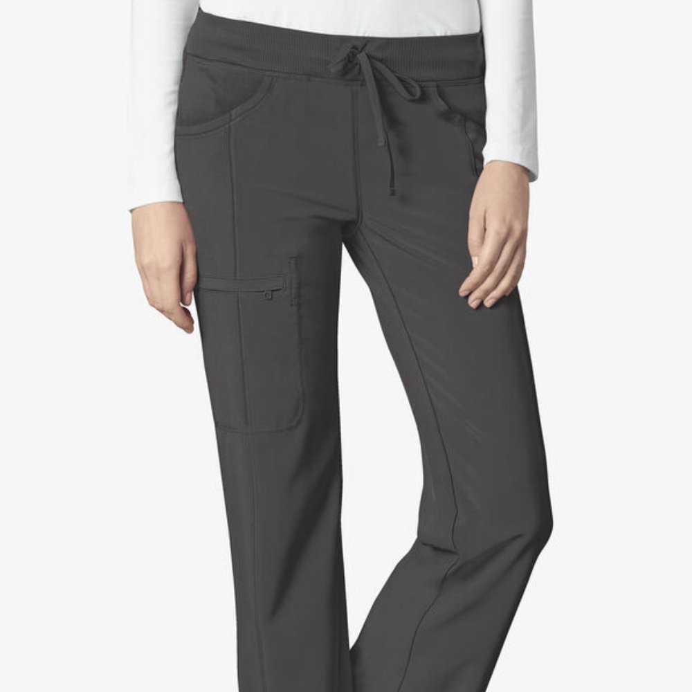 Cherokee Infinity Women's 4-Pocket STRETCH Drawstring Scrub Pants - Tall